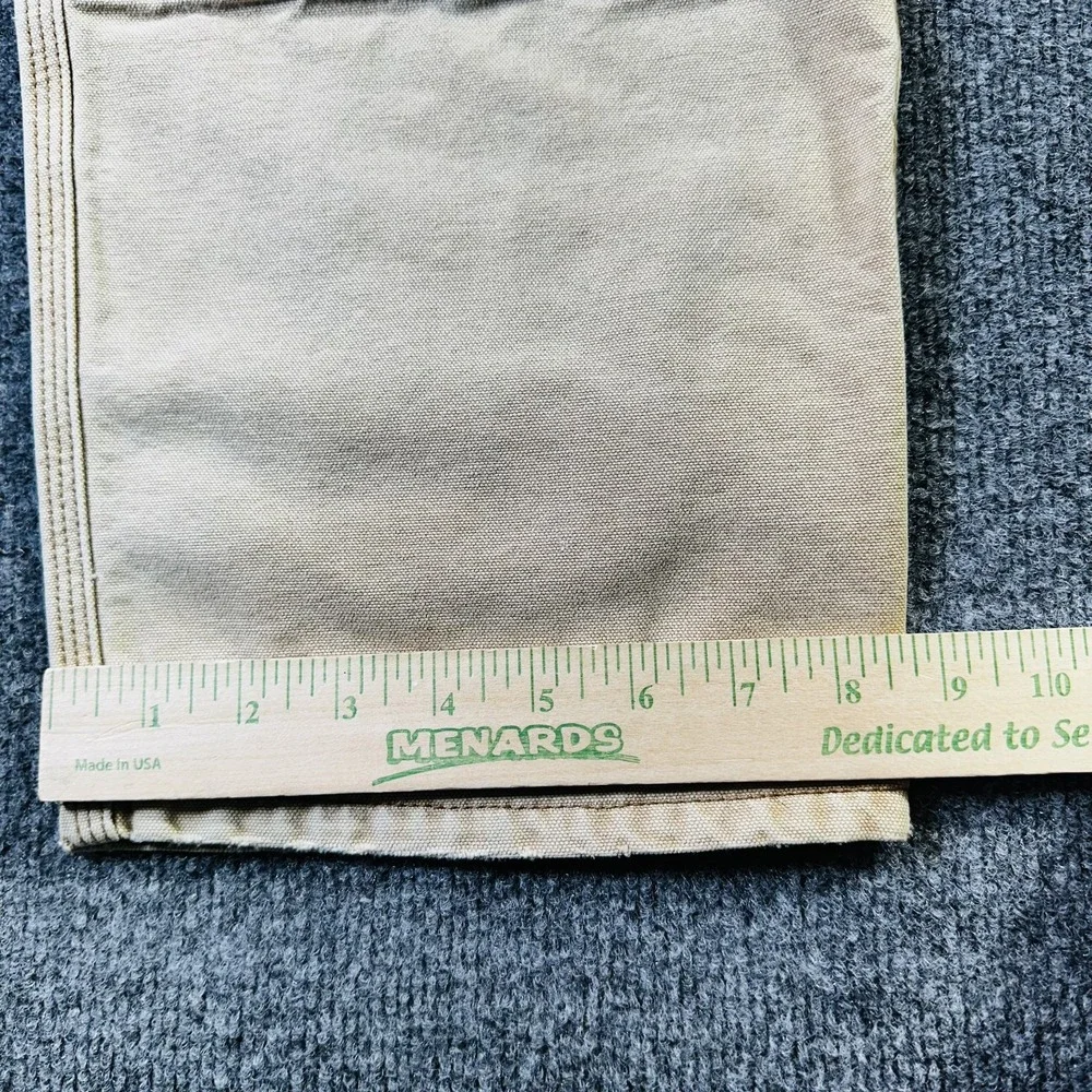 Levis 550 Double Knee Canvas Jeans Men 36x29 Brown Carpenter Relaxed Vintage Y2K
